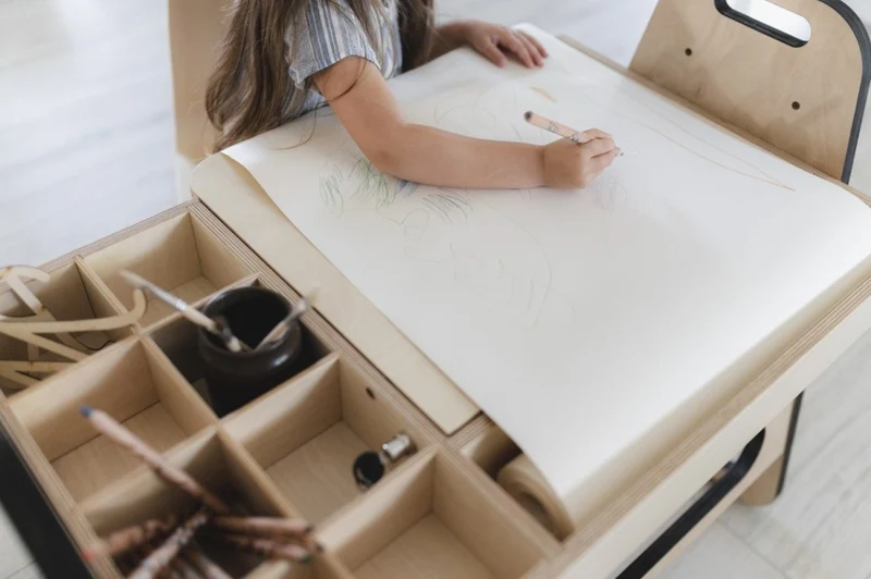 Luula kreativt aktivitetsbord – justerbart