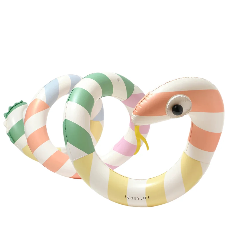 Sunnylife badedyr, gigantisk slange, Sorbet - Fra 6 år