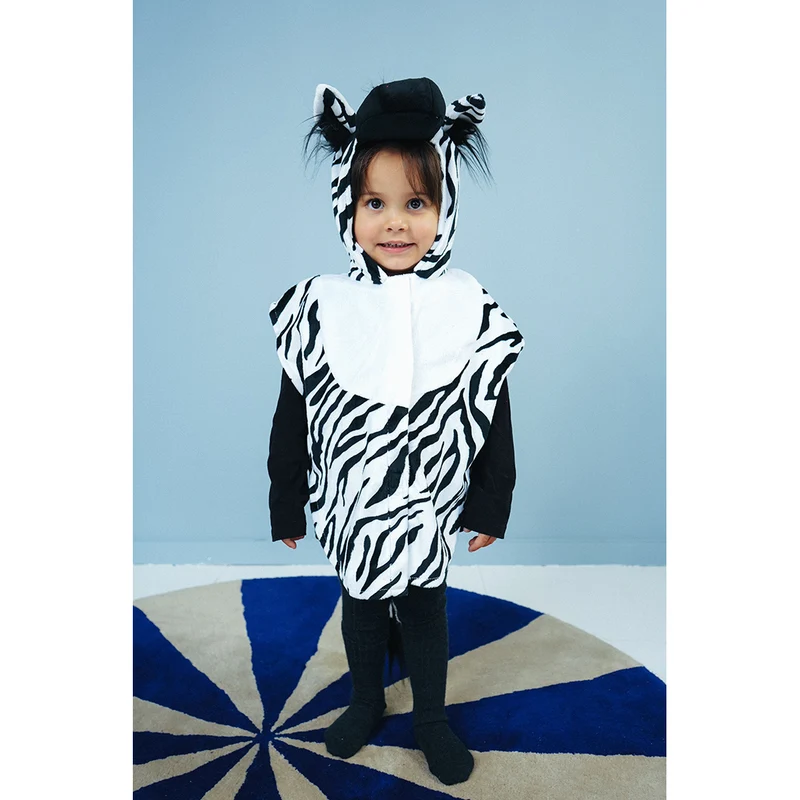Den goda Fen djurdräkt, zebra strl. 1-4 år