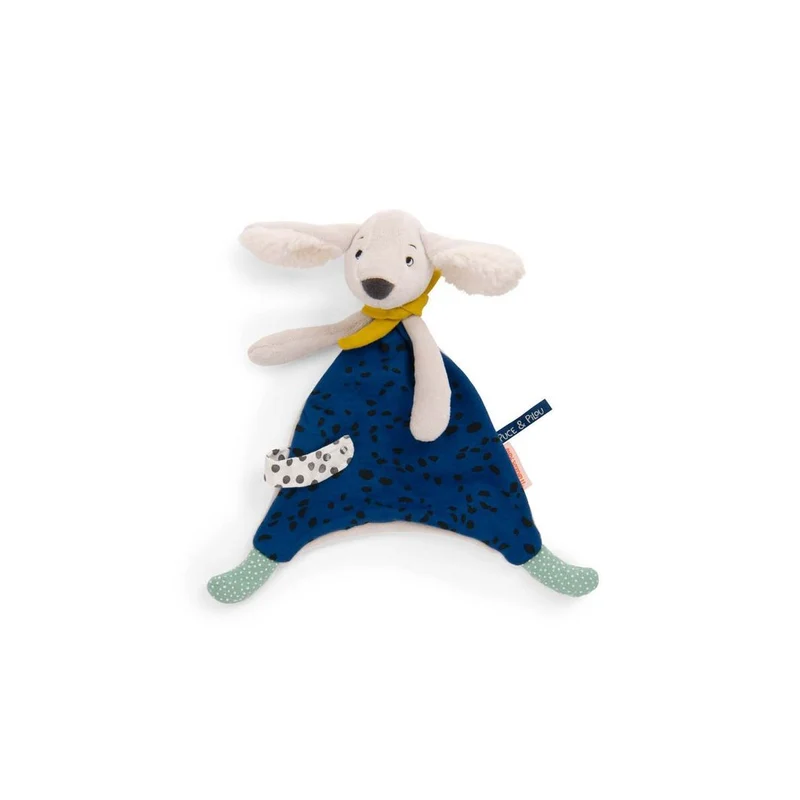Moulin Roty Snuttefilt, Hunden Pilou - Puce & Pilou
