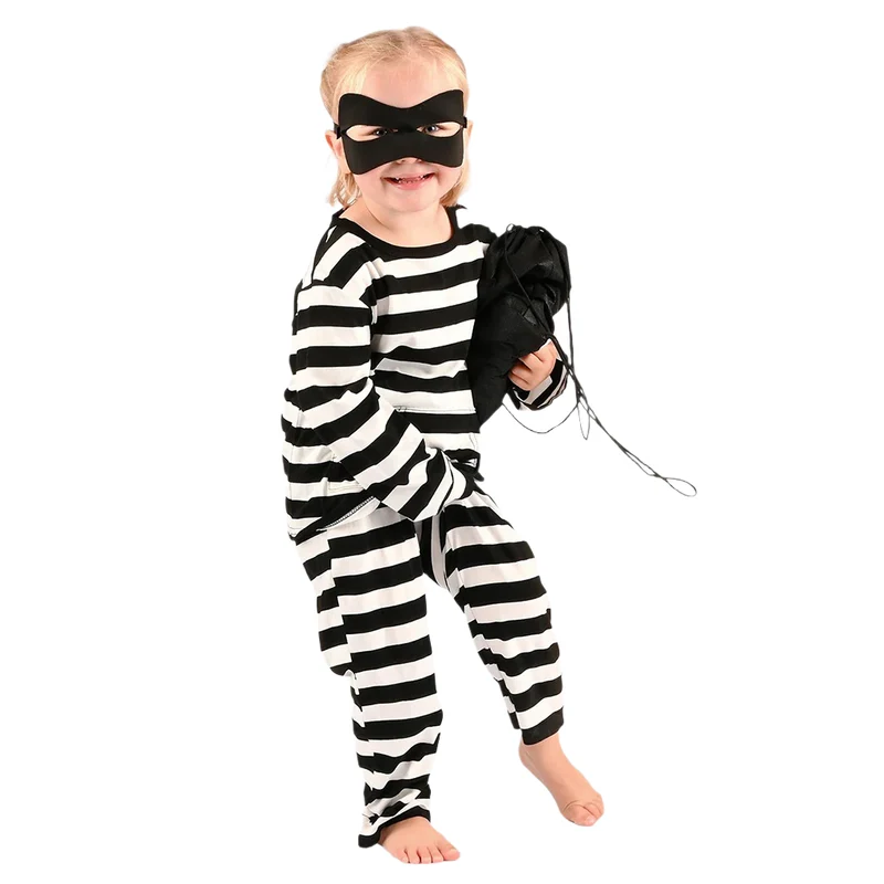 Den goda Fen utklädningskläder, Bandit - Strl. 2-4 år och 4-6 år