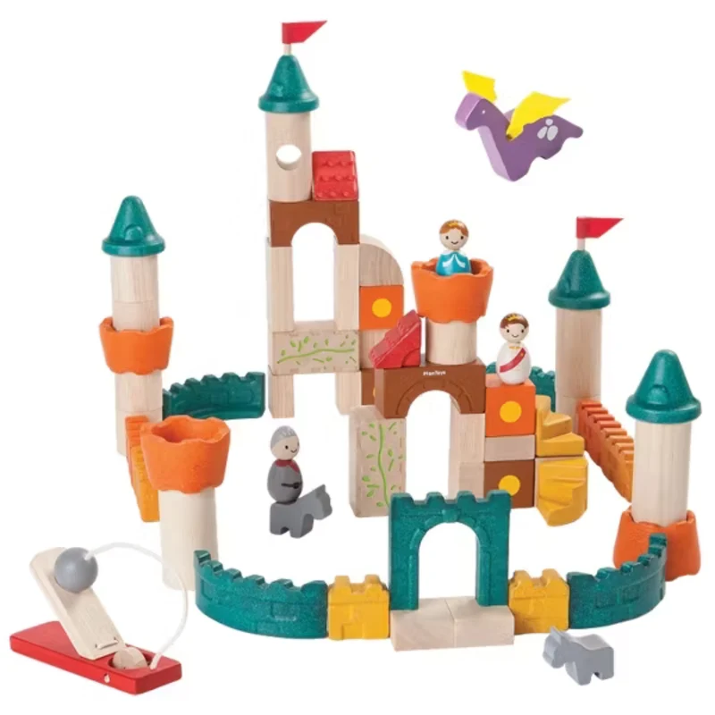 Fantasy Blocks byggset, 60 delar – PlanToys