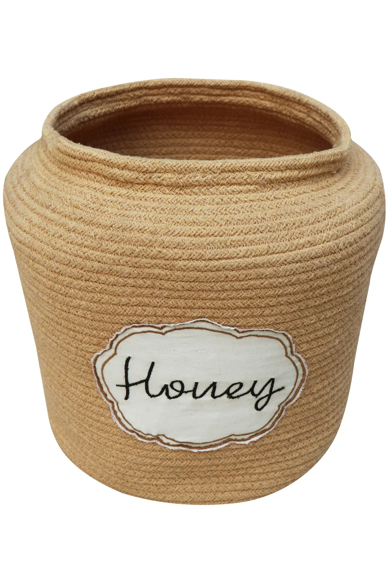 Lorena Canals Handgjord förvaringskorg – Honey
