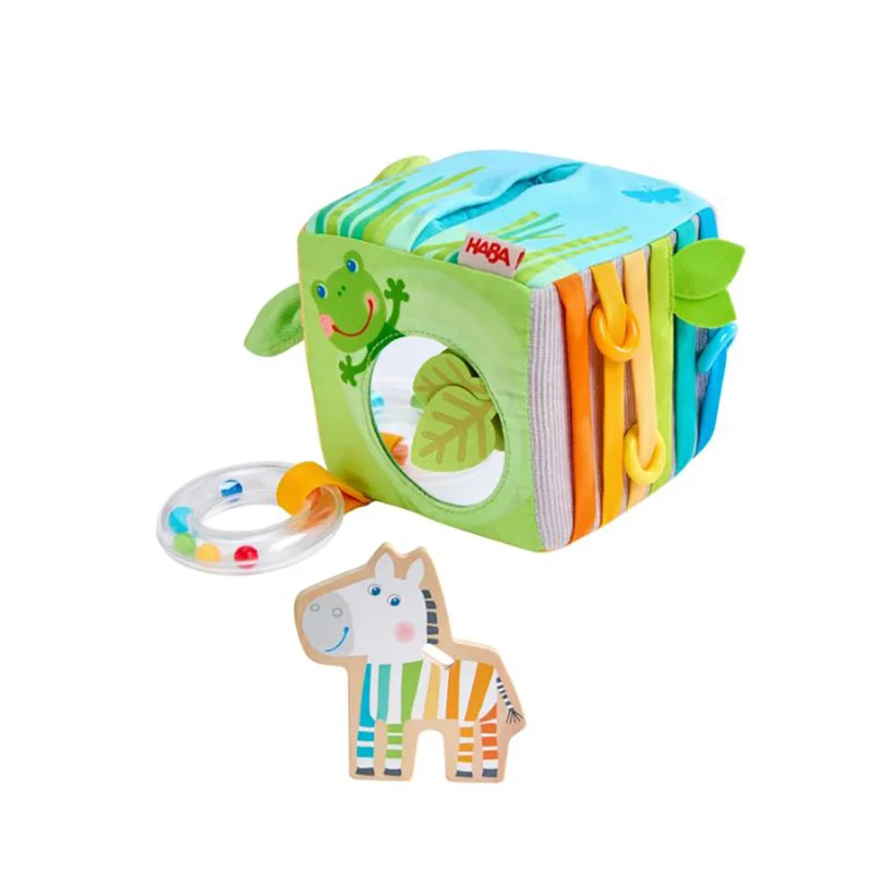 Haba aktivitetskube, Zebra