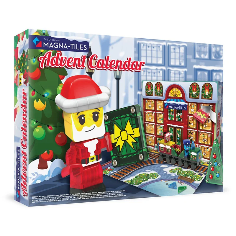 Magna-Tiles Magnetiskt byggset, adventskalender – Micro mags