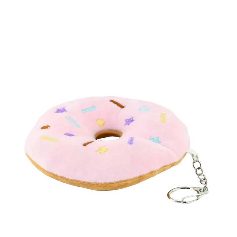Robetoy, plyschdonut-nyckelring