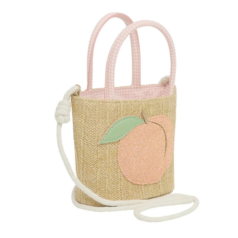 Mimi & Lula Korg med rem – Peaches and Cream