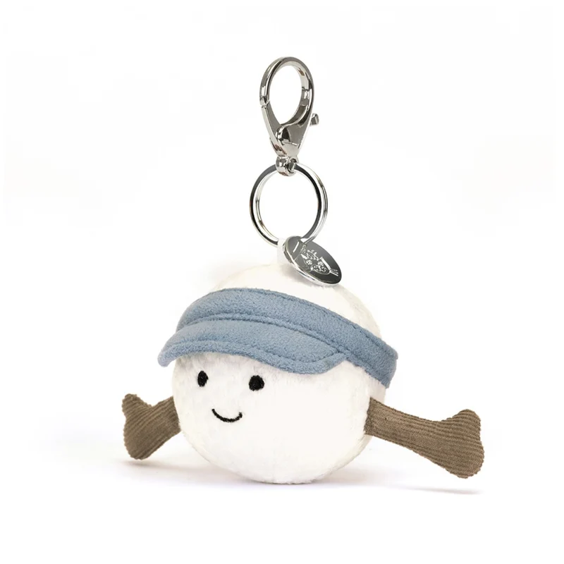 Jellycat nyckelring, Fun, Amuseables Sports Golfbold berlock - 12 cm