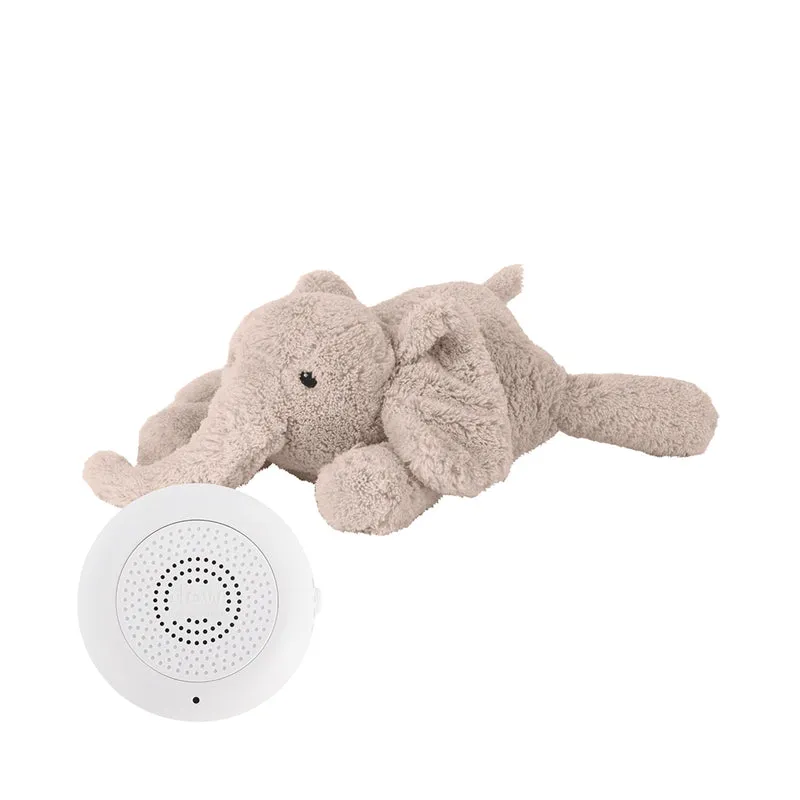 Flow Amsterdam Hjärtljudsnalle, George elefant - Blush