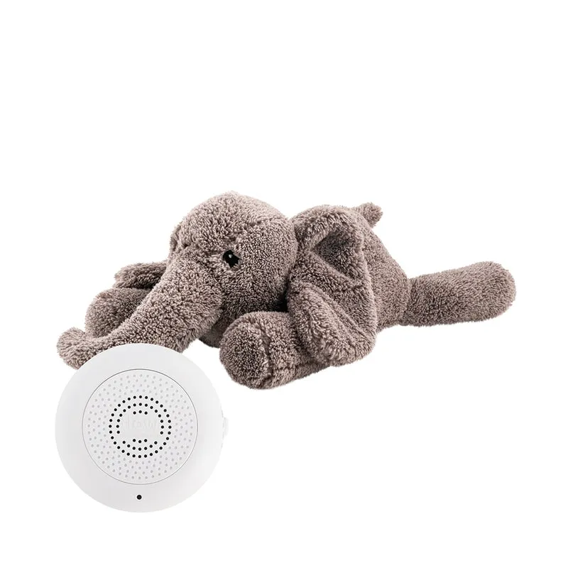 Flow Amsterdam Hjärtljudsnalle, George elefant - Grå