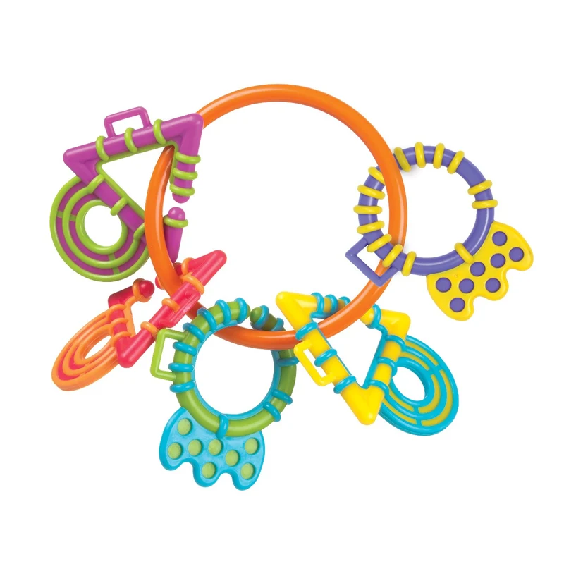Playgro babyleksaker, Skallra med bitringar