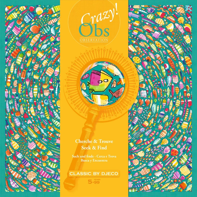 Djeco Observationsspel Crazy Observation! Fishy-Fish