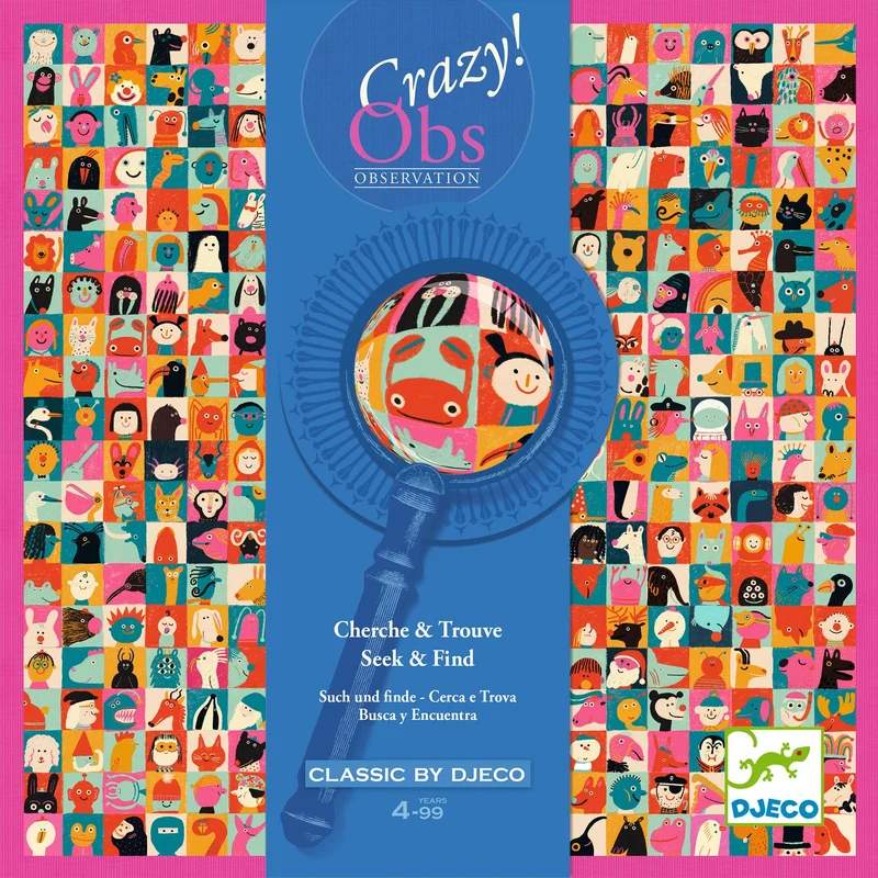 Djeco Observationsspel Crazy Observation! Photo Booth