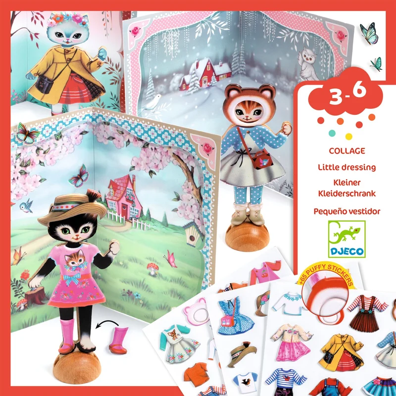 Djeco Pysselbox Little Wardrobe