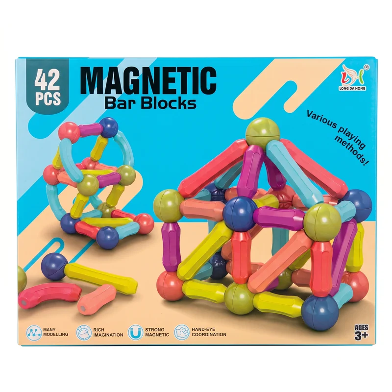 Magnetiska byggstavar