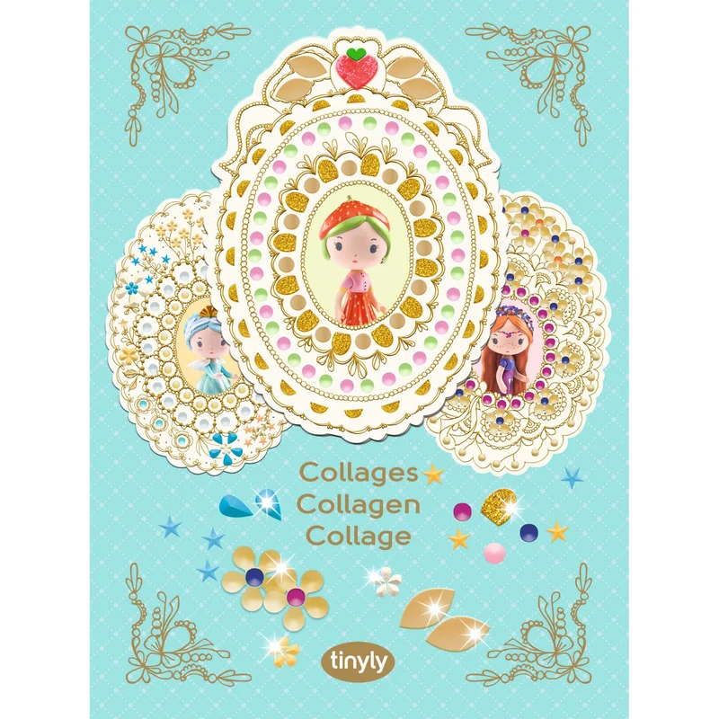 Djeco Collagepyssel Berry & Co