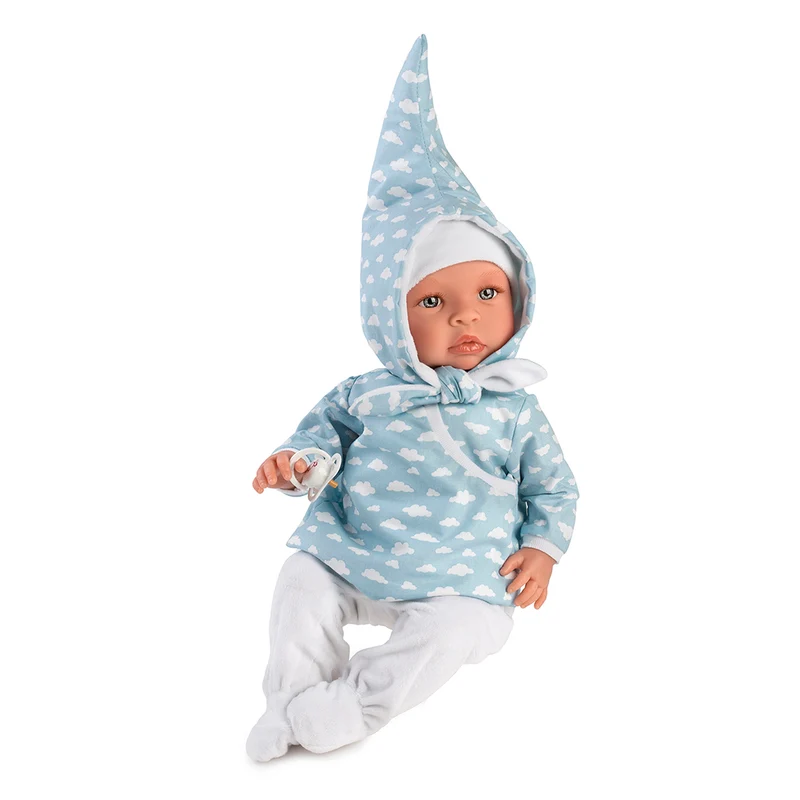 Así Leo Nordisk babydocka, 46 cm - Nubes Azules