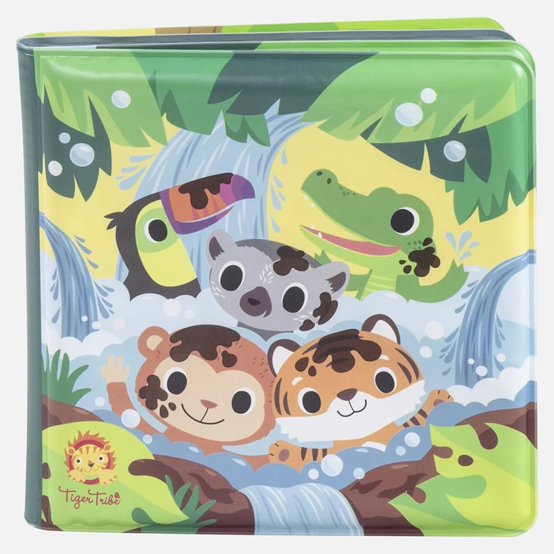 Tiger Tribe badleksak, badbok – Messy Jungle