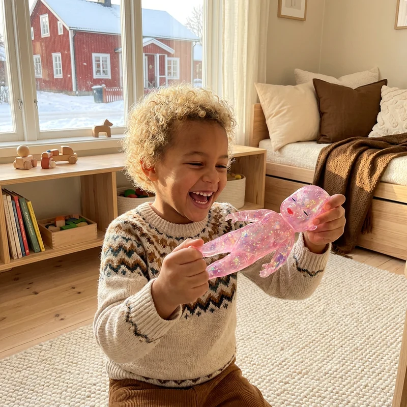 Lugnande Anti-Stress Klämleksak För Bebisar