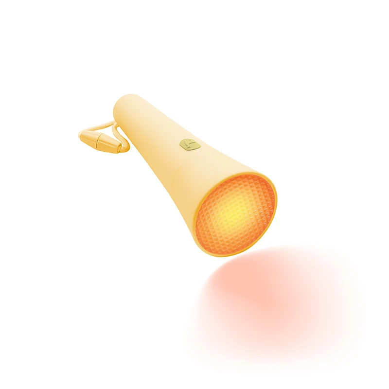 Lalarma Ficklampa, Uppladdningsbar - Yellow