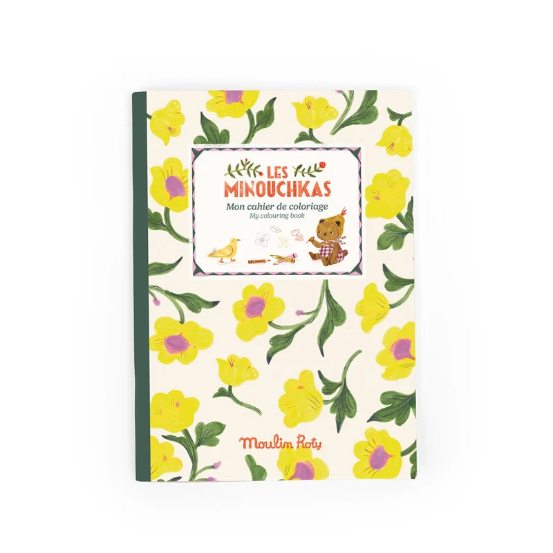 Moulin Roty Målarbok 36 sidor, Les Minouchkas