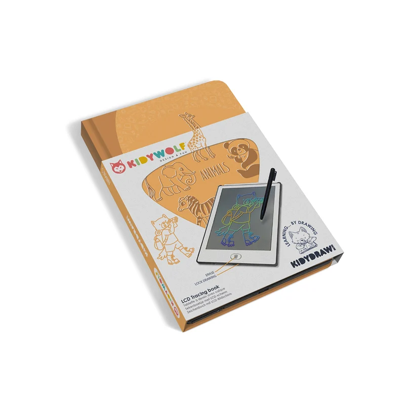 KidyDraw mini ritplatta, Djur