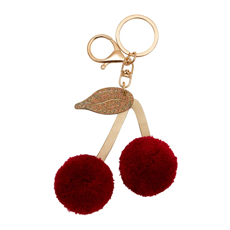 Mimi & Lula Nyckelring – Pom Pom Cherries