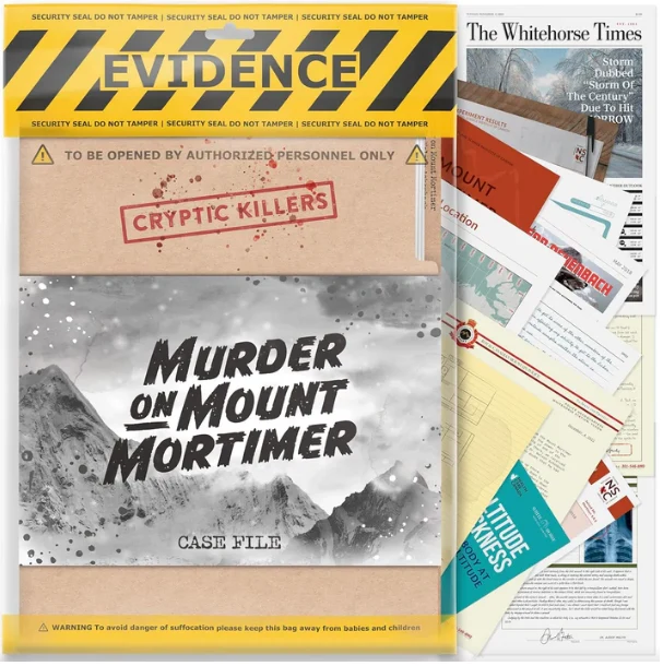 Cryptic Killers Murder on Mount Mortimer