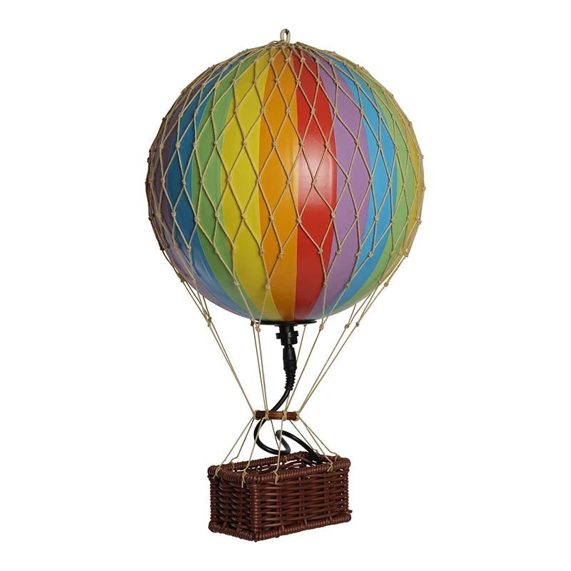 LED Luftballong, Travel light Rainbow – 18 cm