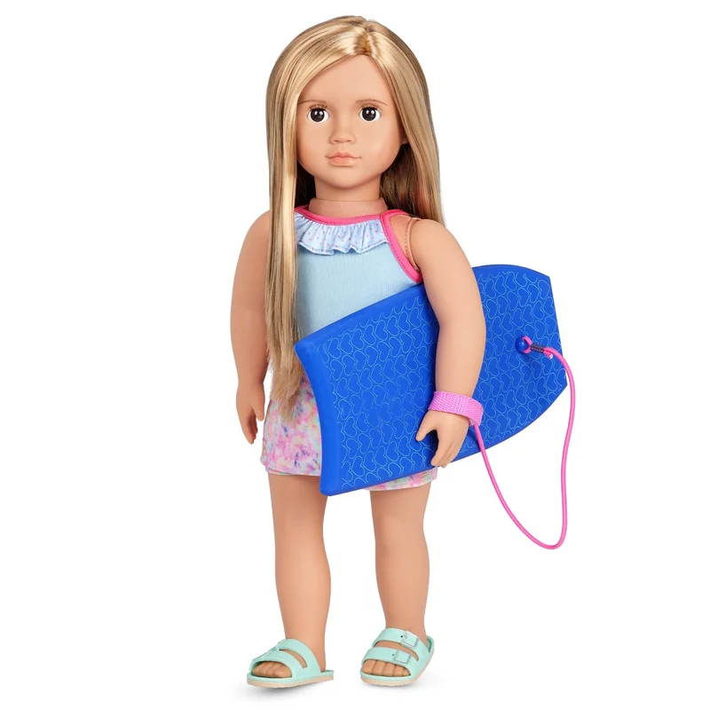 Our Generation docka Ivana med surfbräda - 46 cm