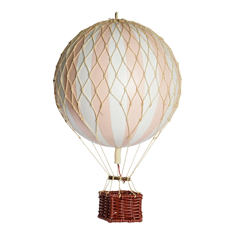 Luftballon, svagt ljusrosa - 18 cm