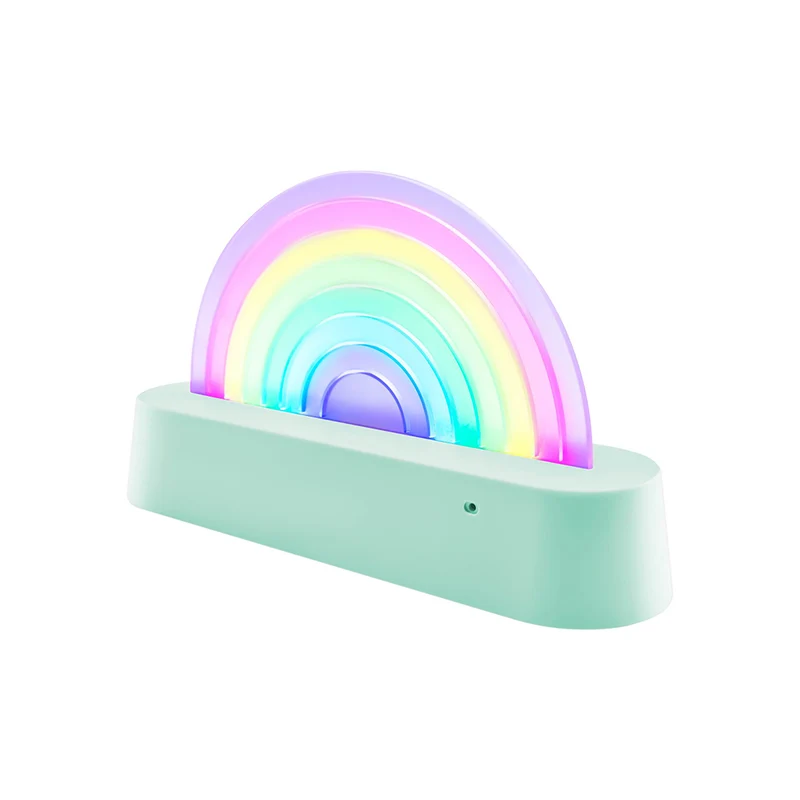 Lalarma Dancing Rainbow-lampa, Mint