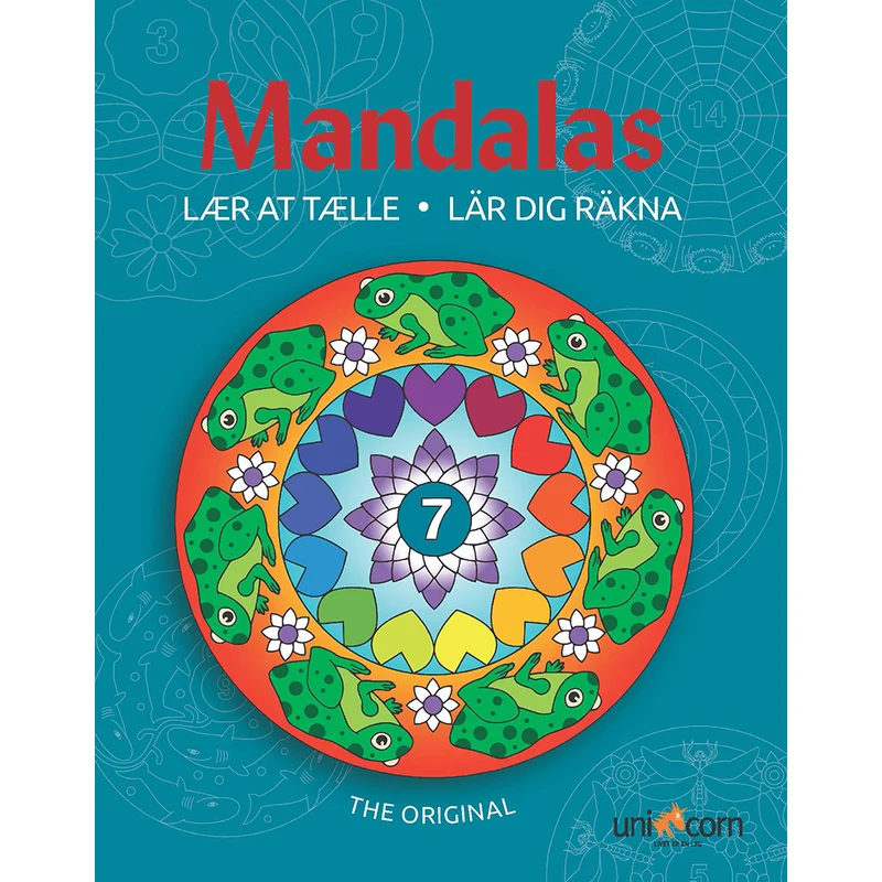 Mandalas målarbok, Lär dig räkna