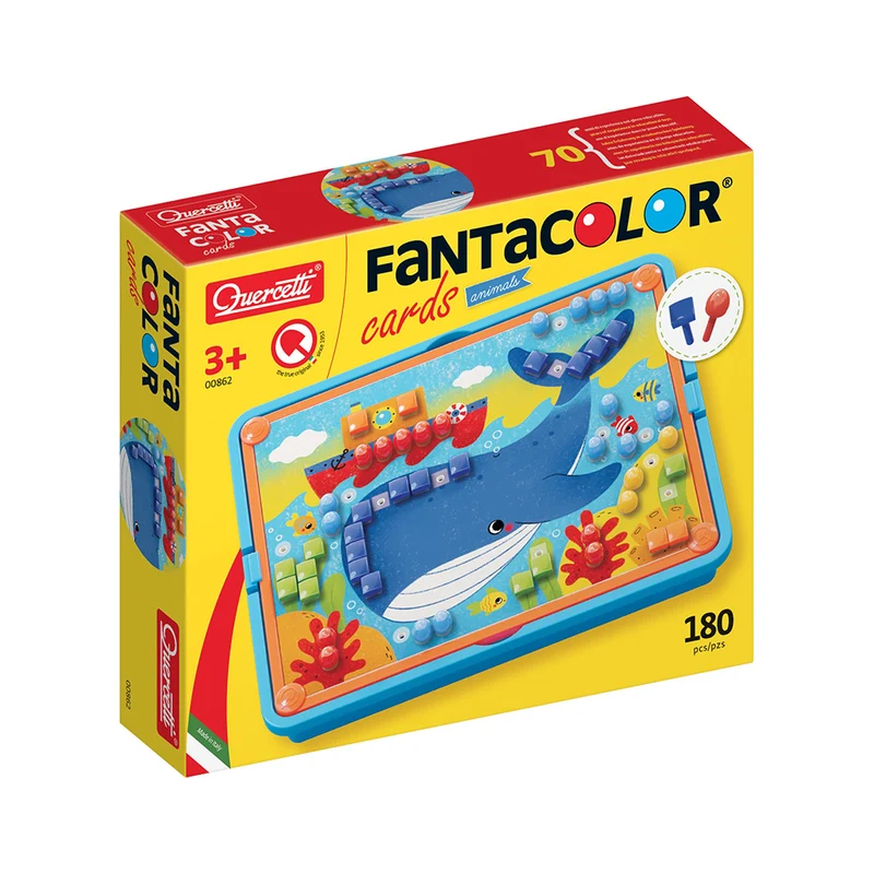 Quercetti spikbräda, Fantacolor djur