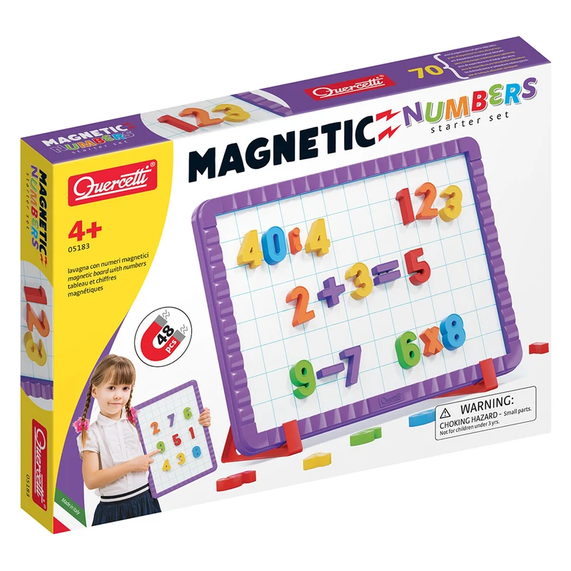 Quercetti Magnetiska Tal Startsats (48 delar)