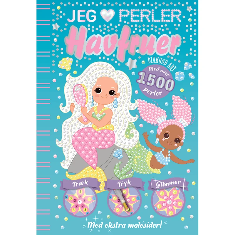 Diamond Art: Jag älskar pärlor – Sjöjungfrur