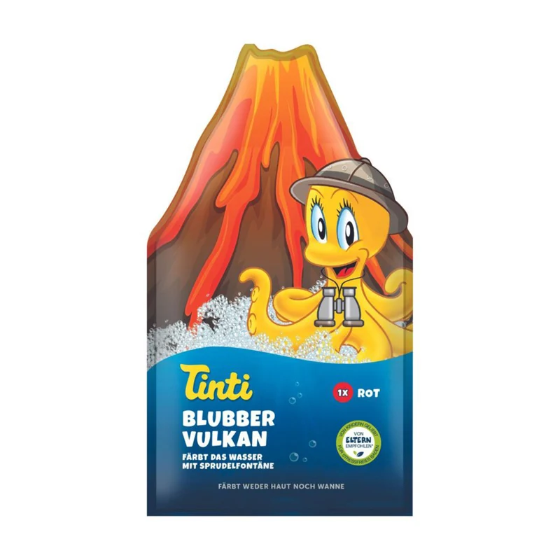Tinti Badskoj, Bubblande vulkan - röd