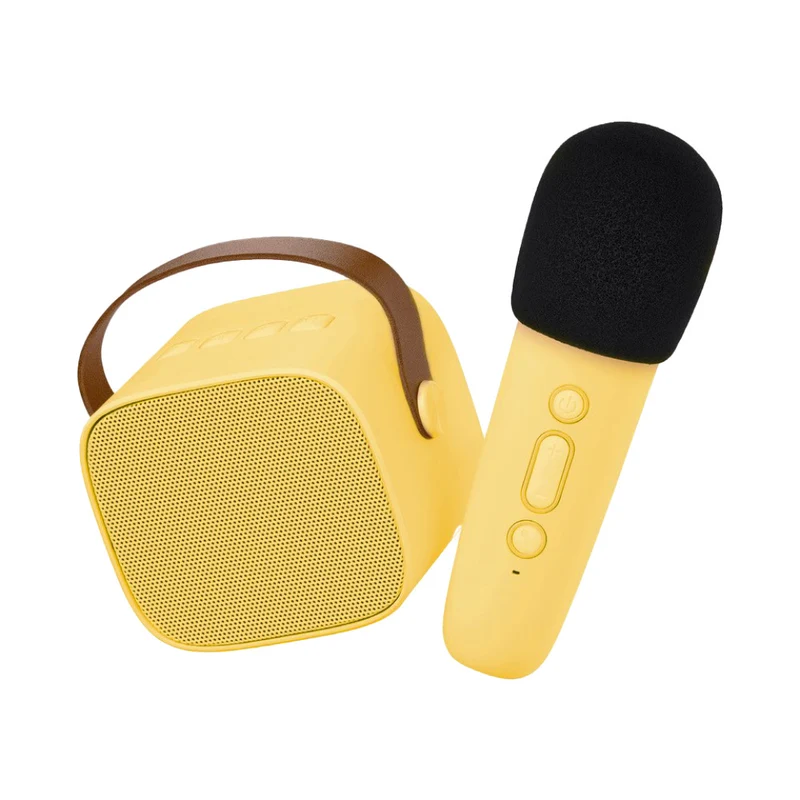 Lalarma trådlös karaoke, Gul
