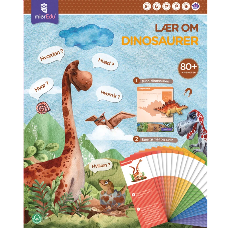 mierEdu, Magnetiskt lekset - Lär om dinosaurier