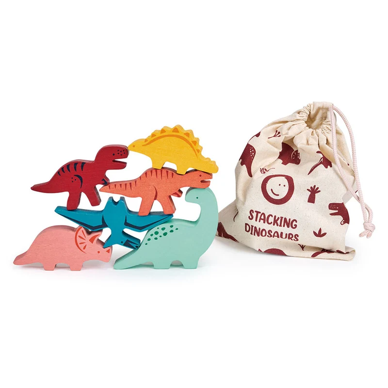 Mentari, Stapelleksaker - Dinosaurier