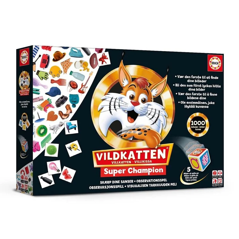 Vildkatten Super Champion, 1000 brickor
