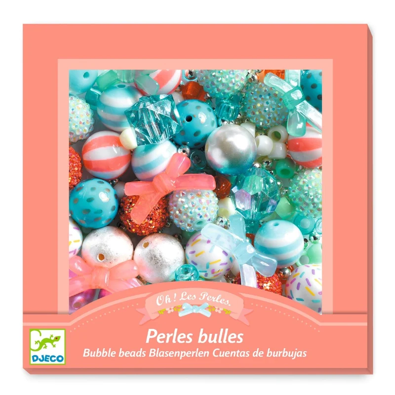 Djeco Pärlor, Bubble, Silver