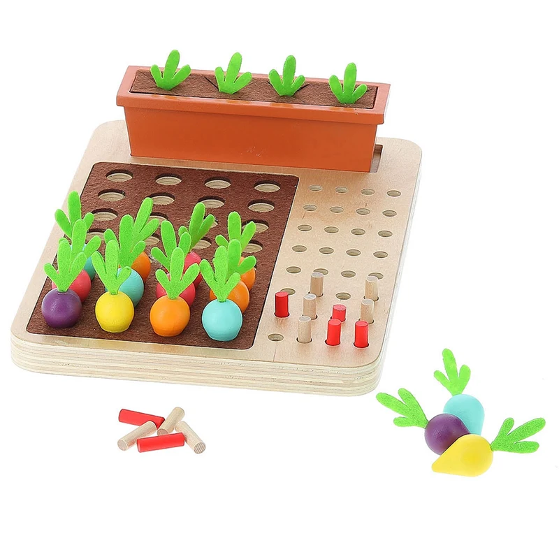 Vilac spel, Kodspel med grönsaker