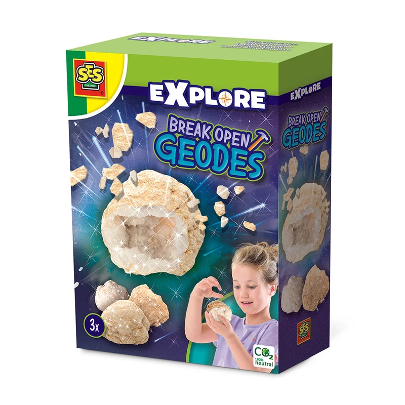 SES Creative Äkta geoder, Kristallgrottor