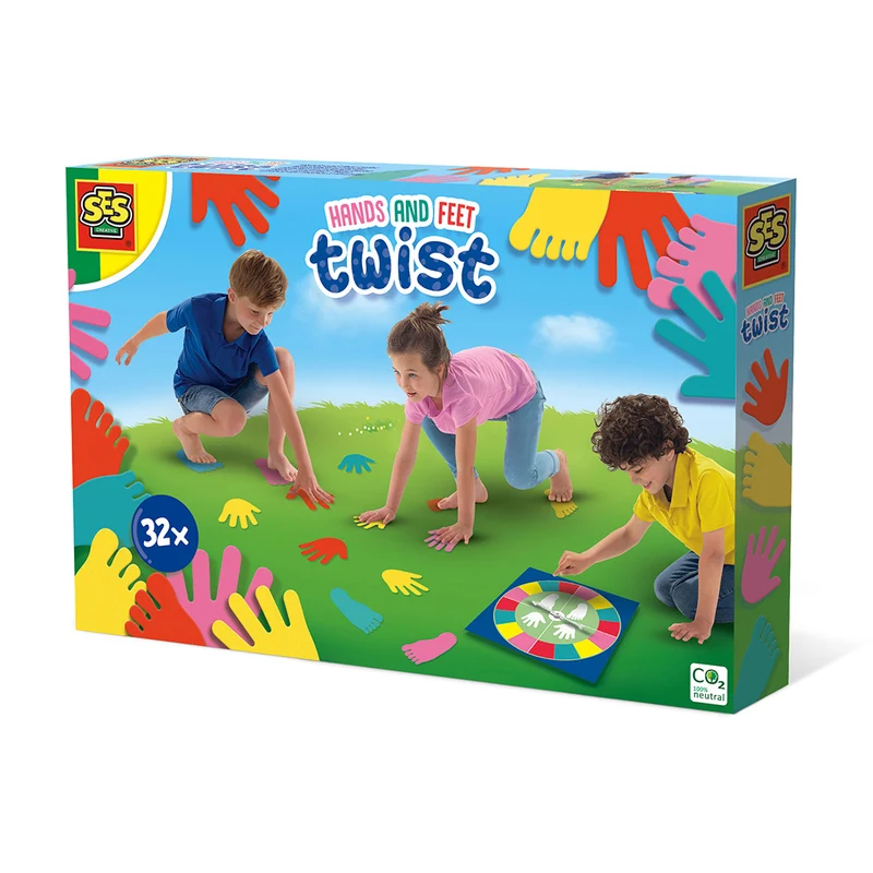 SES Creative Spel, Twist med händer och fötter