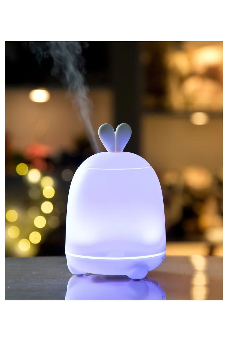 Rabbit & Friends Diffuser-lampa - Vit Kanin