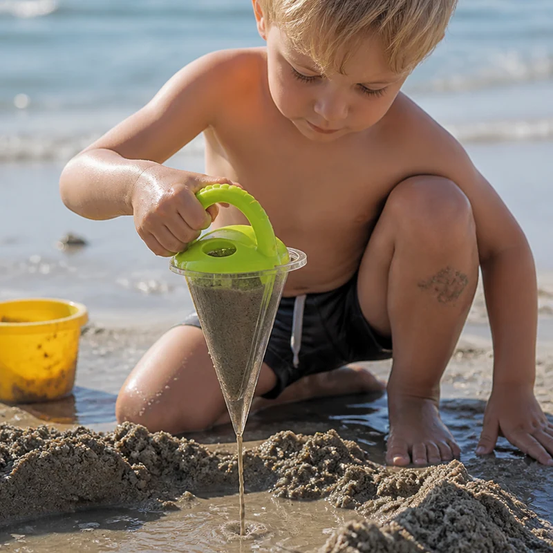 Sandtratt För Barn Till Stranden