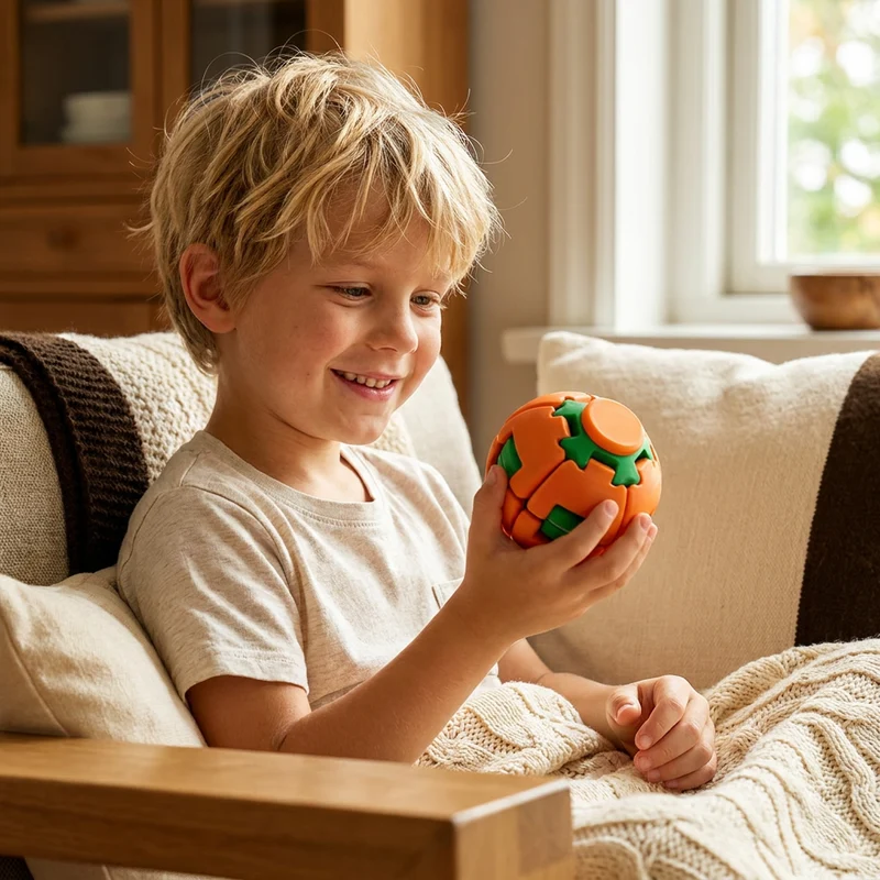 Roterande Antistress Avslappningsboll